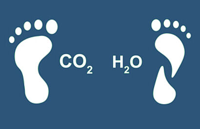 Cálculo de la huella de carbono y agua para cada paso del proceso, el proceso global y 1kg de material/producto