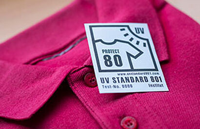 Certificación y etiqueta UV STANDARD 801